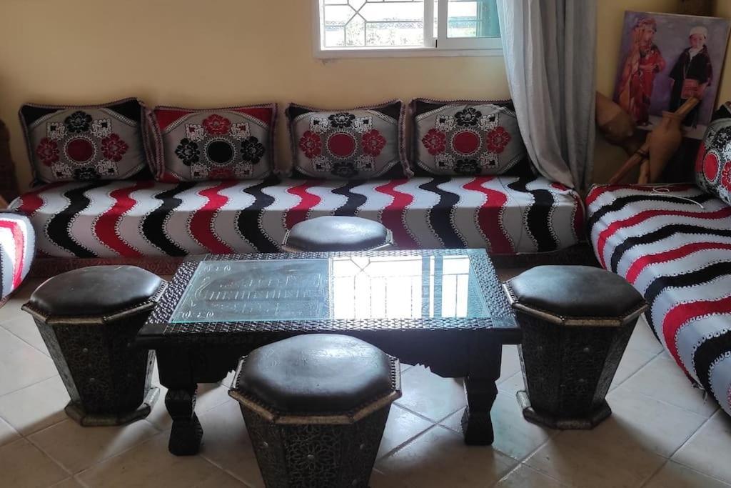 Charmant Appartement Dans Un Quartier Chic Et Calme Marrakesch Exterior foto