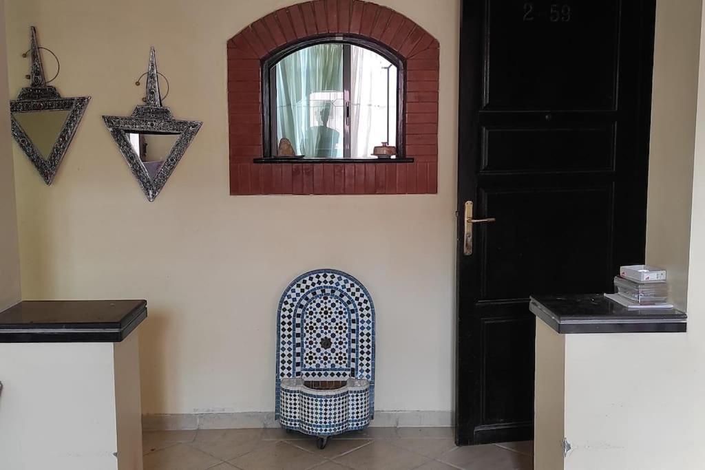 Charmant Appartement Dans Un Quartier Chic Et Calme Marrakesch Exterior foto